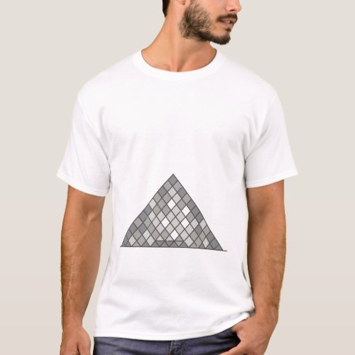 Louvre Pyramid World Landmark T_Shirt