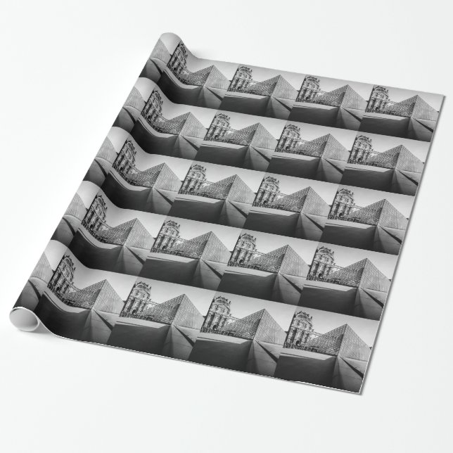 Louvre Wrapping Paper (Unrolled)