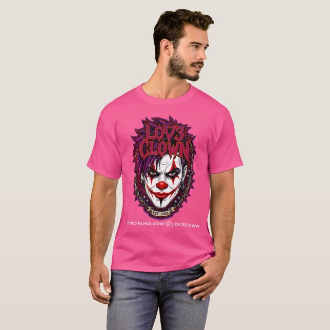LOV3 CLOWN LOV3 GRENADE T-shirt (Front Full)