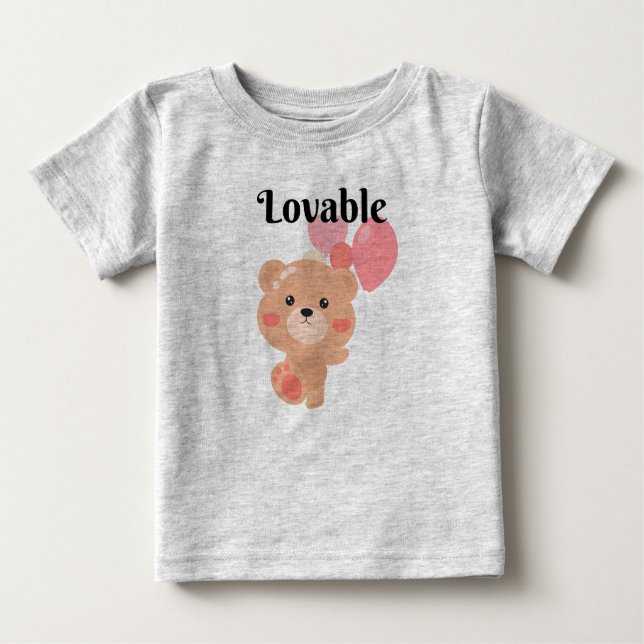Lovable Baby Fine Jersey T-Shirt (Front)