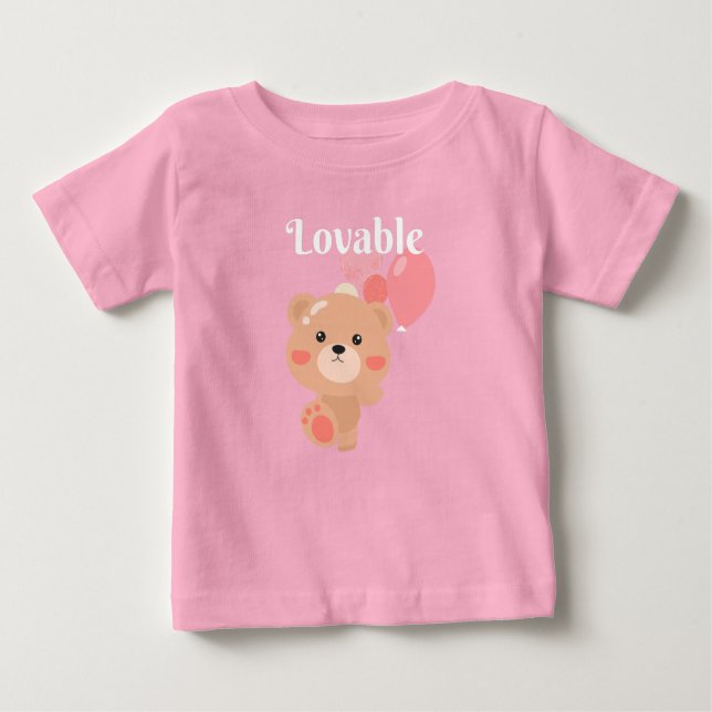 Lovable Baby Fine Jersey T-Shirt (Front)