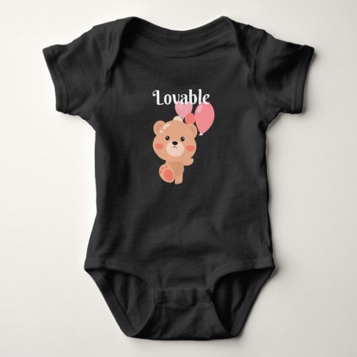 Lovable Baby Jersey Bodysuit