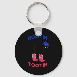 Lovable Cowboy Cat, Rootin Tootin Cat  Keychain
