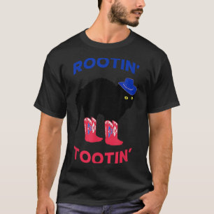 Lovable Cowboy Cat, Rootin Tootin Cat T-Shirt