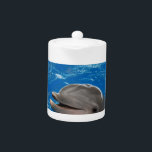 Lovable Dolphin Teapot<br><div class="desc">Teapots</div>