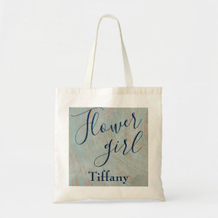 Lovable Flower Girl Tote Bag