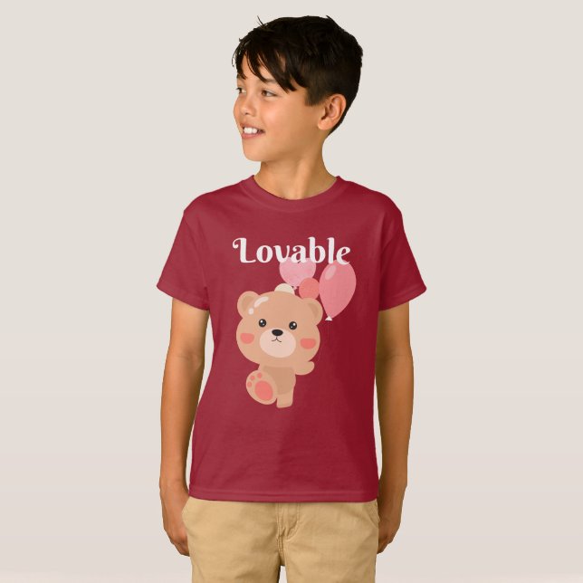 Lovable Kids' Basic T-Shirt (Front Full)