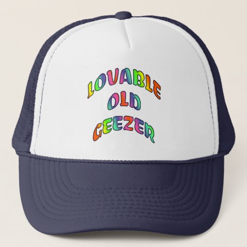Lovable Old Geezer Caps and Hats