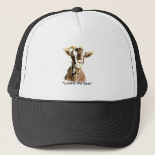 Lovable Old Goat fun Quote for Him Trucker Hat