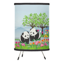 Lovable Panda Teddy Bear lamp