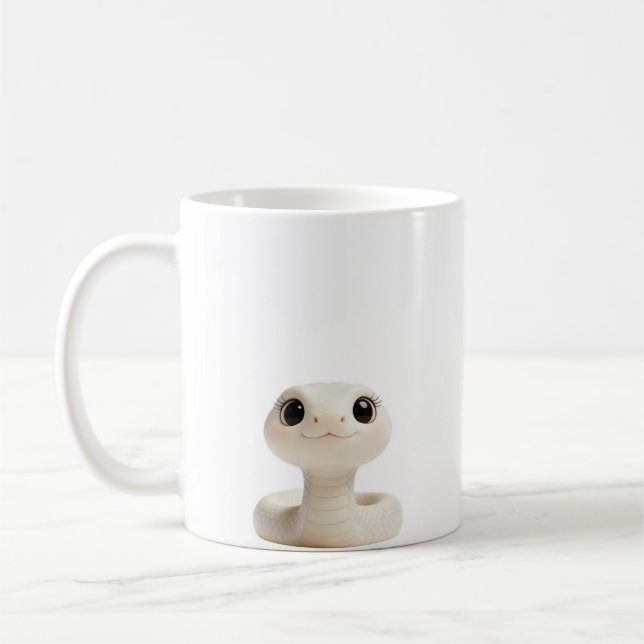 lovable snake coffee mug (Left)