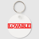 Lovable Stamp Keychain