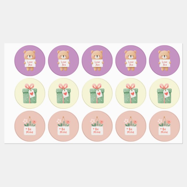 Lovable Stickers (Sheet)