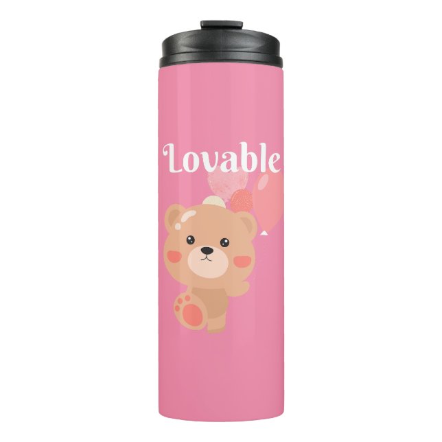 Lovable Thermal Tumbler (Front)