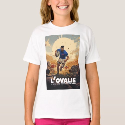 Lovalie Rugby top 14 Xv de france T_Shirt