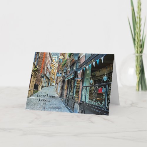 Lovat Lane London England Card