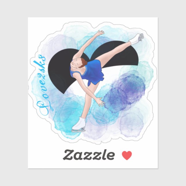 Love2sk8 Sticker (Sheet)