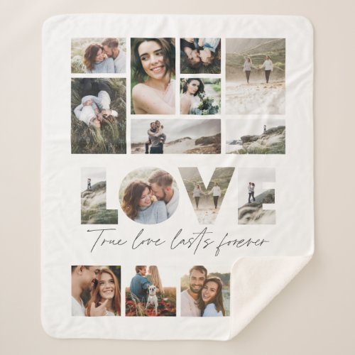 Love 16 photo modern minimal personalised gift fle
