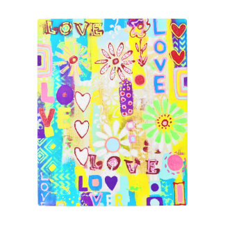 Love 16 x 20 Metal Wall Art