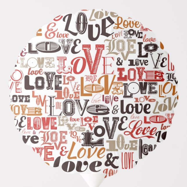 Love 1 balloon (Front)