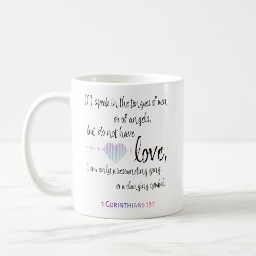 Love 1 Corinthians 131 Coffee Mug