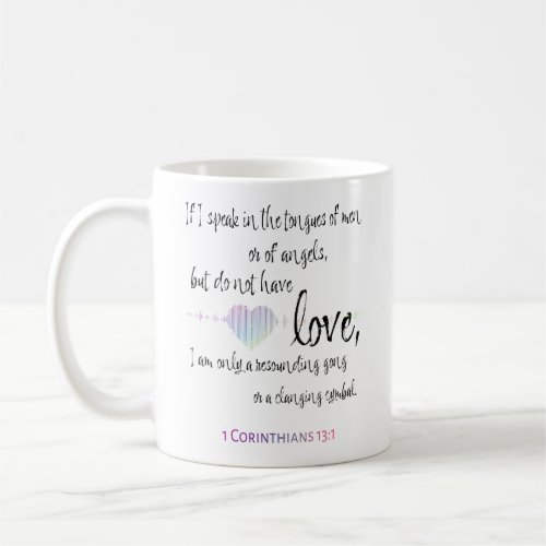 Love 1 Corinthians 131 Coffee Mug