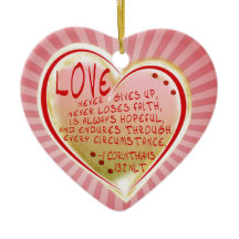 LOVE 1 Corinthians 13 :7 NLT ENDURES