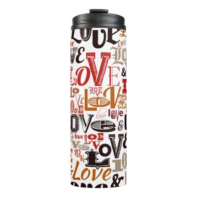 Love 1 thermal tumbler (Front)