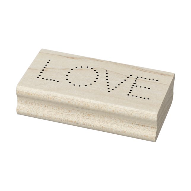 LOVE 1"x2.5" Rubber Stamp / Codystar (Stamp)