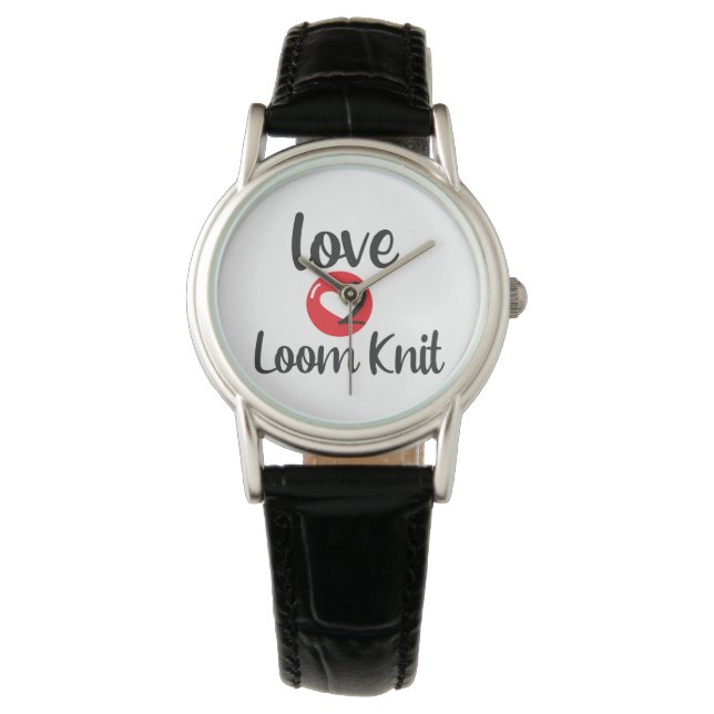 Love 2 Loom Knit Watch (Front)