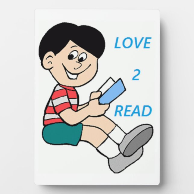 LOVE 2 READ PLAQUE (Front)
