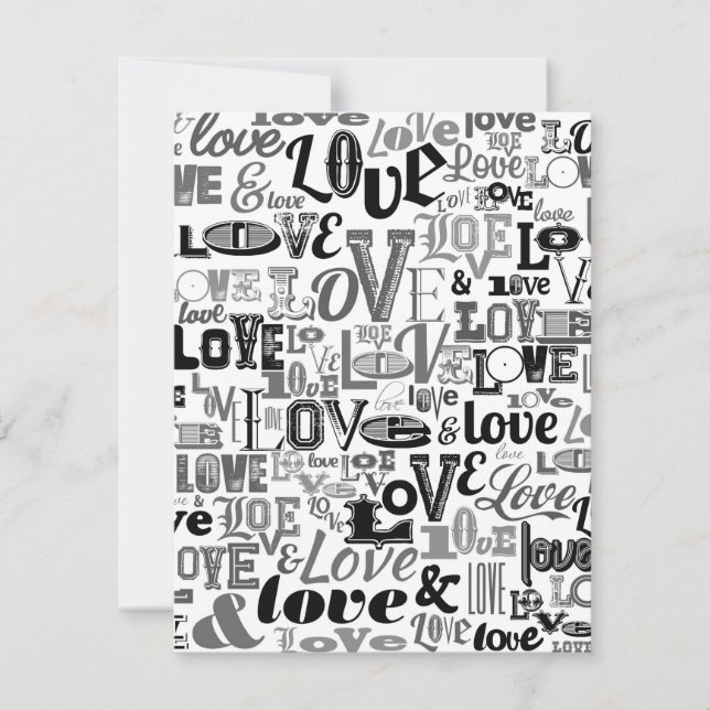 Love 3 note card (Front)