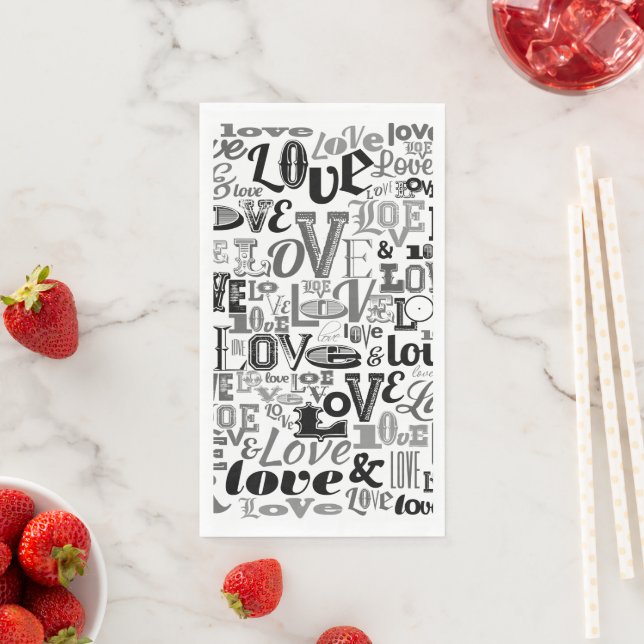 Love 3 paper guest towels (Insitu)