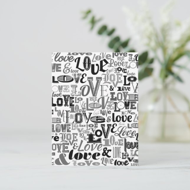 Love 3 postcard (Standing Front)