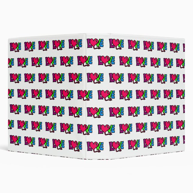 Love   3 ring binder (Background)