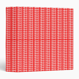 LOVE 3 RING BINDER