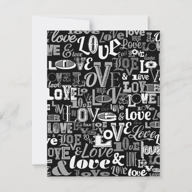 Love 4 note card (Front)