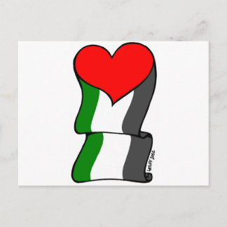 Love 4 Palestine! Postcard