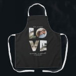 Love 4 photo simple modern personalised gift apron<br><div class="desc">Love 4 photo simple modern personalised anniversary,  wedding,  birthday or Christmas gift apron for the one you love.</div>