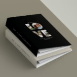 Love 4 photo simple modern personalised gift black<br><div class="desc">Love 4 photo simple modern personalised anniversary,  wedding,  birthday or Christmas gift modern elegant black white wedding binder gift for the one you love.</div>