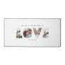 Love 4 photo simple modern personalised gift desk mat