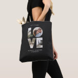 Love 4 photo simple modern personalised gift tote bag<br><div class="desc">Love 4 photo simple modern personalised anniversary,  wedding,  birthday or Christmas gift for the one you love.</div>