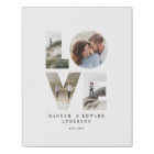 Love 4 photo simple modern personalized gift