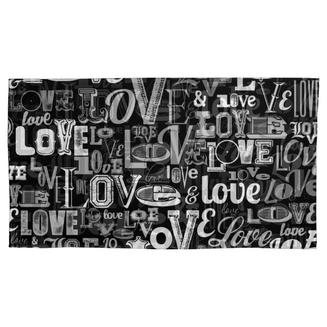 Love 4 pillow case (Front)
