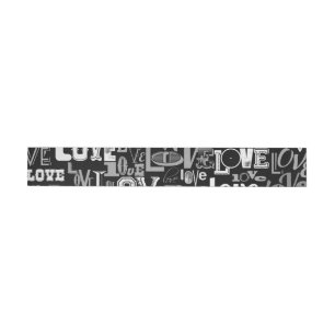 Love 4 wrap around label