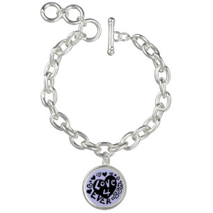 Love 4Ever Ish Charm Bracelet Custom Color