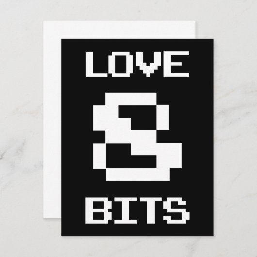 Love 8 Bits (Front/Back)