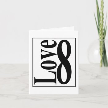 Love (8) Infinity Note Cards by Lynnes_creations at Zazzle