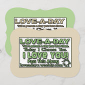 Love-a-Day Cards (Front/Back)