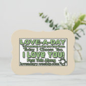 Love-a-Day Cards (Standing Front)